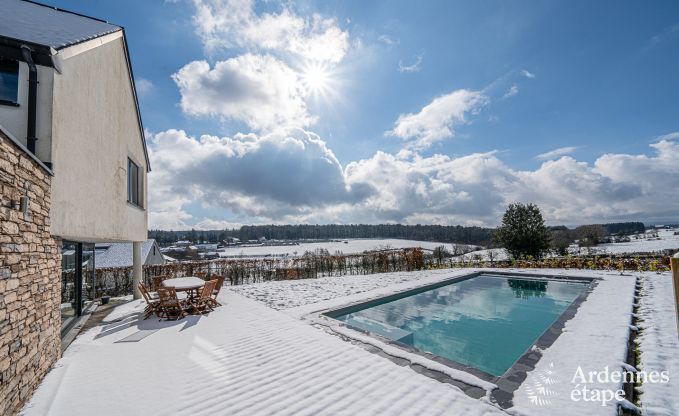 Luxe villa met zwembad in Spa (Jalhay) voor 9 personen