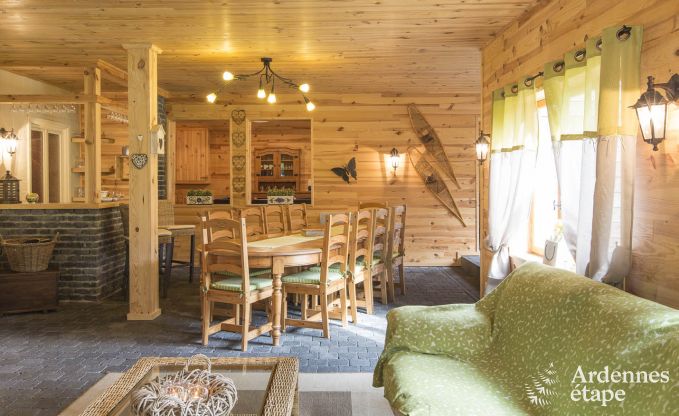 Chalet in Spa (Nivez�) voor 9 personen in de Ardennen