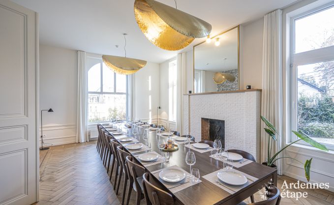 Luxe villa in Spa voor 18 personen in de Ardennen