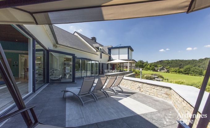 Luxe villa in Spa voor 13/14 personen in de Ardennen