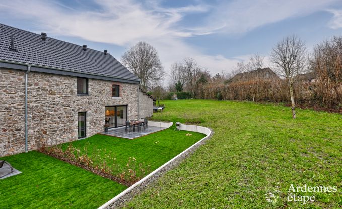 Gezellige vakantiewoning voor 6 personen met privterras en tuin in Spa, in het hart van de Ardennen