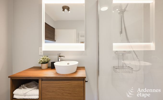 Gezellige vakantiewoning voor 6 personen met privterras en tuin in Spa, in het hart van de Ardennen