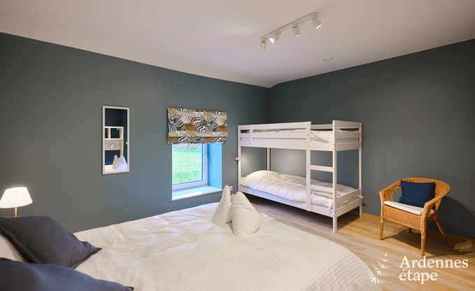 Gezellige vakantiewoning voor 6 personen met privterras en tuin in Spa, in het hart van de Ardennen