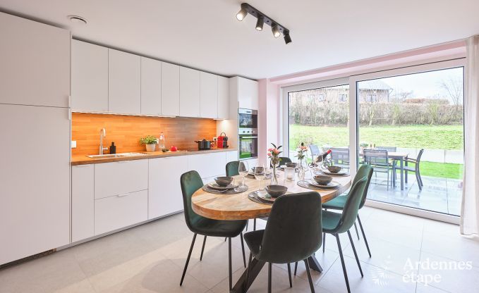 Gezellige vakantiewoning voor 6 personen met privterras en tuin in Spa, in het hart van de Ardennen