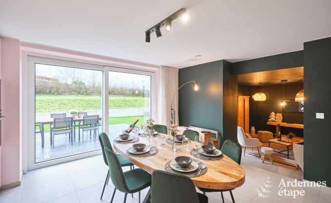 Gezellige vakantiewoning voor 6 personen met privterras en tuin in Spa, in het hart van de Ardennen