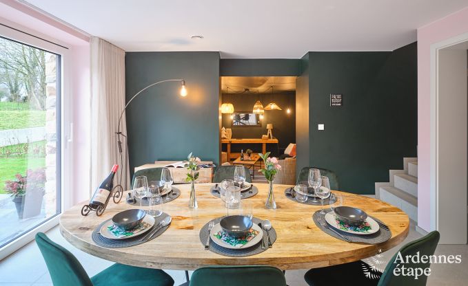Gezellige vakantiewoning voor 6 personen met privterras en tuin in Spa, in het hart van de Ardennen