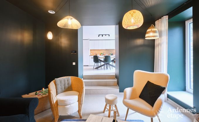 Gezellige vakantiewoning voor 6 personen met privterras en tuin in Spa, in het hart van de Ardennen