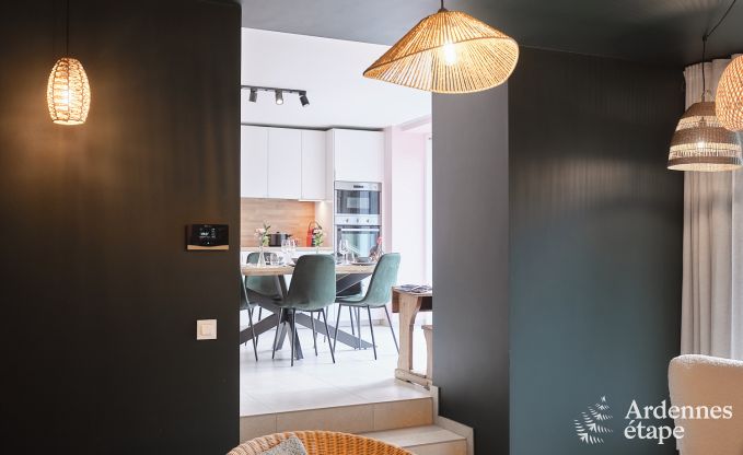 Gezellige vakantiewoning voor 6 personen met privterras en tuin in Spa, in het hart van de Ardennen