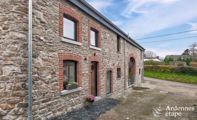 Gezellige vakantiewoning voor 6 personen met privterras en tuin in Spa, in het hart van de Ardennen