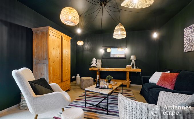 Gezellige vakantiewoning voor 6 personen met privterras en tuin in Spa, in het hart van de Ardennen