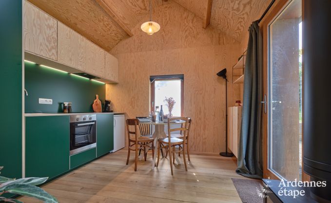 Tiny house met houtkachel en priv�tuin in Sprimont, Hoge Venen