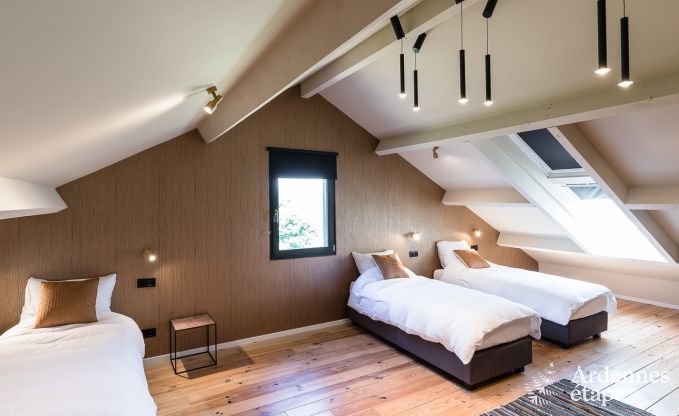 Luxueus vakantiehuis met jacuzzi en uitzicht voor 10 tot 12 pers. in de Ardennen