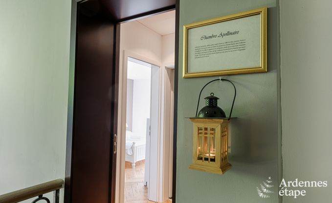 Luxe kasteel in Stavelot voor 8 met zwembad en tuin in de Hoge Venen