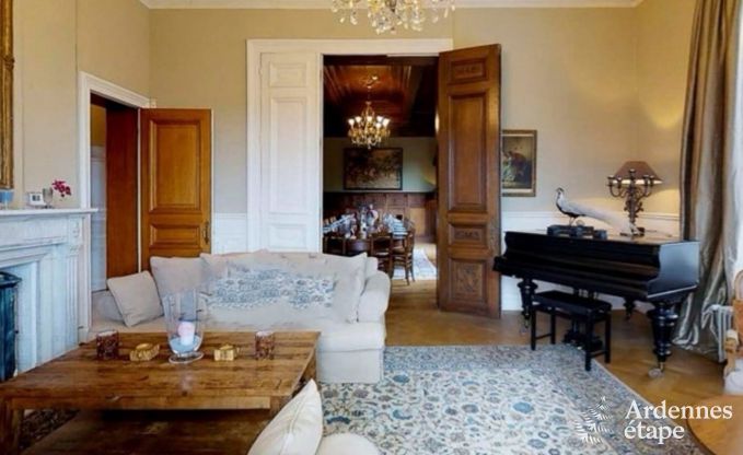 Luxekasteel in de Ardennen voor 28 personen in Stavelot met sauna, jacuzzi en speeltuin