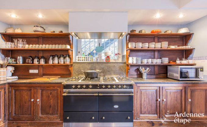 Luxekasteel in de Ardennen voor 28 personen in Stavelot met sauna, jacuzzi en speeltuin