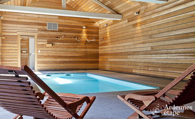 Luxevilla met zwembad en wellness voor 20 personen te huur in Stoumont