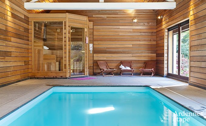 Luxevilla met zwembad en wellness voor 20 personen te huur in Stoumont