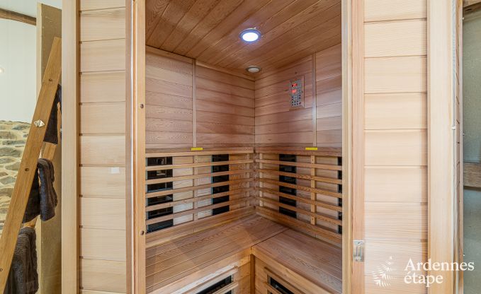Romantisch met sauna in Stoumont voor 2 in de Ardennen