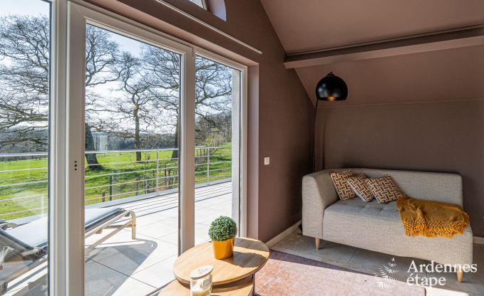 Luxe villa in Theux voor 10 personen met speelzaal, jacuzzi en nabijheid van Spa-Francorchamps