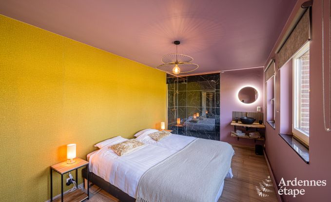 Luxe villa in Theux voor 10 personen met speelzaal, jacuzzi en nabijheid van Spa-Francorchamps