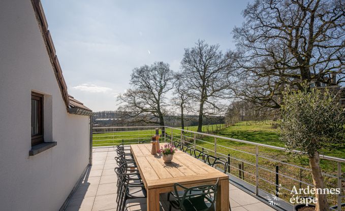 Luxe villa in Theux voor 10 personen met speelzaal, jacuzzi en nabijheid van Spa-Francorchamps