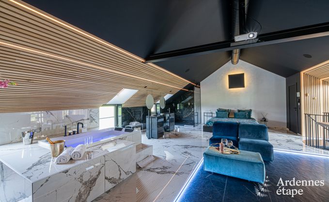 Romantische loft voor 2 p. met wellness en projectieruimte in Thimister-Clermont