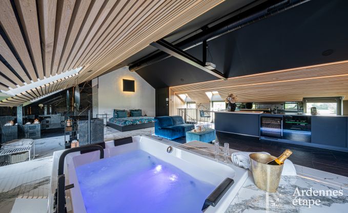 Romantische loft voor 2 p. met wellness en projectieruimte in Thimister-Clermont