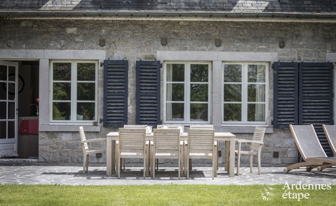 Ruime vakantiewoning voor 9 personen in Tinlot met 4 slaap- en badkamers,  zwembad, privtuin en speelvoorzieningen