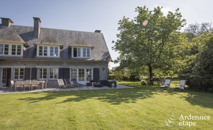 Ruime vakantiewoning voor 9 personen in Tinlot met 4 slaap- en badkamers,  zwembad, privtuin en speelvoorzieningen