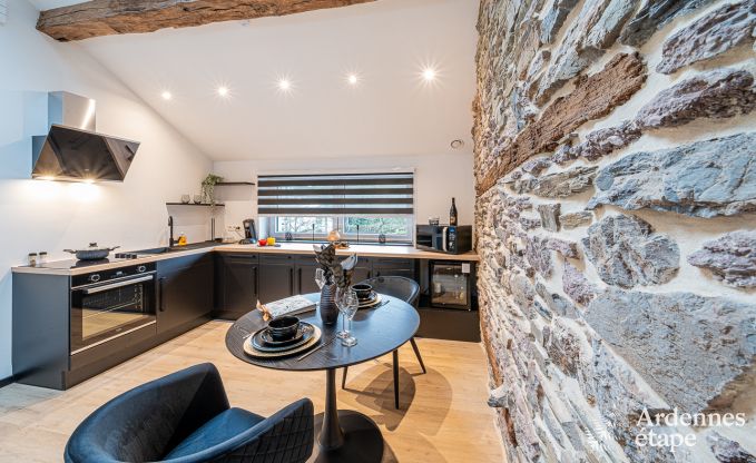 Charmante vakantiesuite met sauna in Trois-Ponts