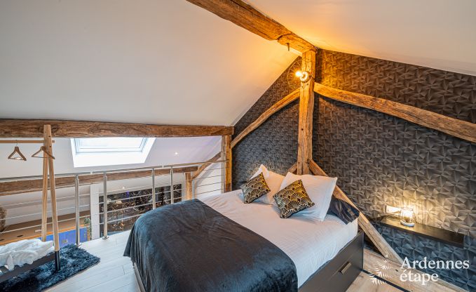 Charmante vakantiesuite met sauna in Trois-Ponts