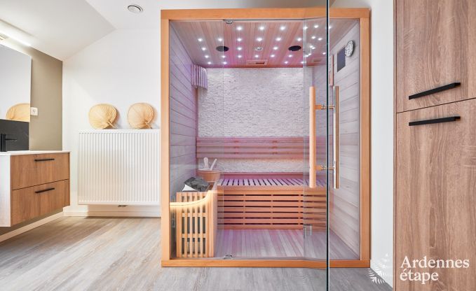 Vakantiewoning met sauna en bubbelbad in Trois-Ponts, Hoge Venen