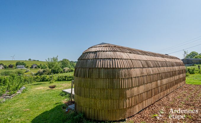 Uniek: tiny house voor 4 personen in Vaux-sur-Sure