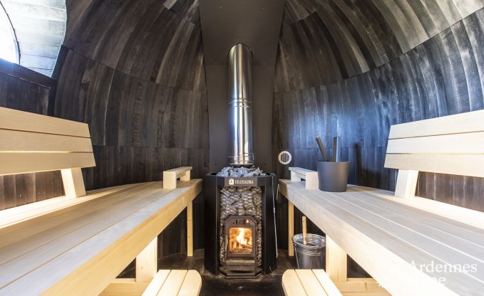 Uniek: tiny house voor 4 personen in Vaux-sur-Sure