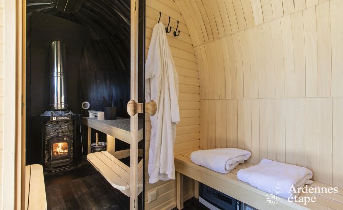 Uniek: tiny house voor 4 personen in Vaux-sur-Sure