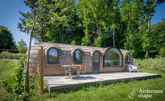 Uniek: tiny house voor 4 personen in Vaux-sur-Sure