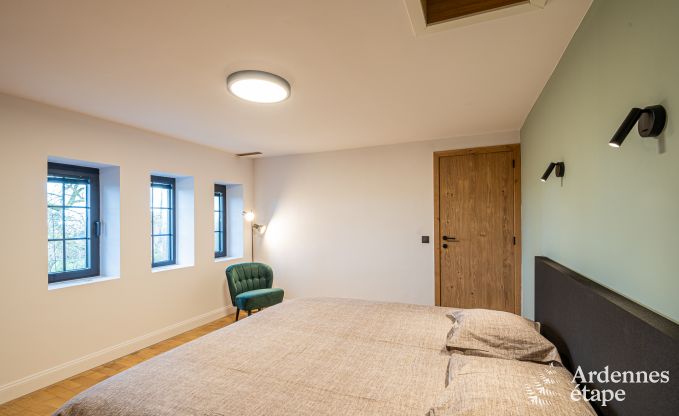 Chalet met hottub, biljart en een prachtig uitzicht in Vencimont voor 6 personen