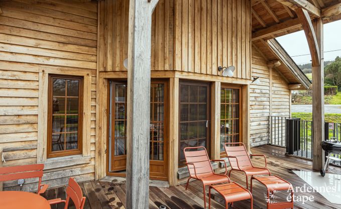 Bijzondere paalwoning als vakantiehuis in Vencimont