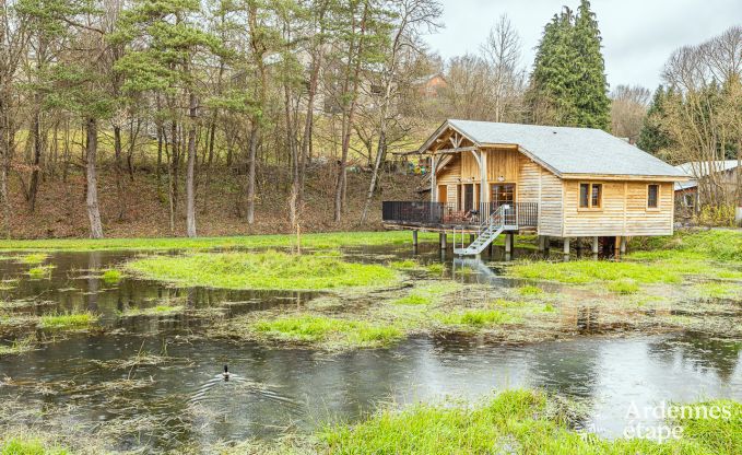 Bijzondere paalwoning als vakantiehuis in Vencimont