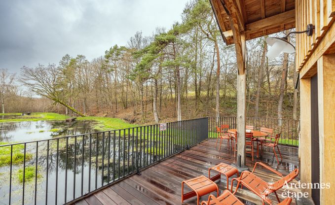 Bijzondere paalwoning als vakantiehuis in Vencimont