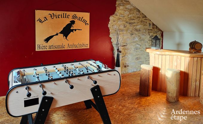 Groot vakantiehuis vlakbij Vielsalm voor 21 personen met 7 slaapkamers, 4 badkamers, speelruimte en privtuin