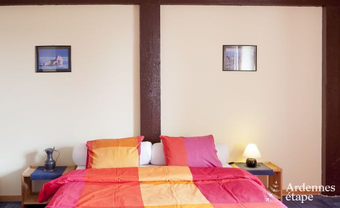 Groot vakantiehuis vlakbij Vielsalm voor 21 personen met 7 slaapkamers, 4 badkamers, speelruimte en privtuin