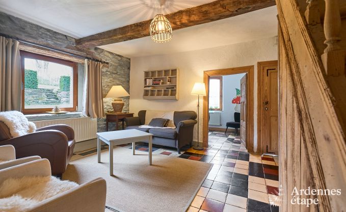 gezellige vakantiewoning met 5 slaapkamers, jacuzzi, sauna en priv tuin in Vielsalm Ardennen
