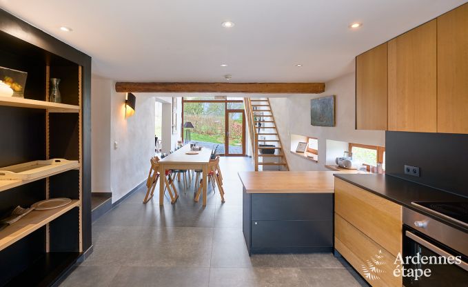 gezellige vakantiewoning met 5 slaapkamers, jacuzzi, sauna en priv tuin in Vielsalm Ardennen