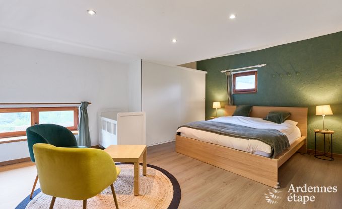 gezellige vakantiewoning met 5 slaapkamers, jacuzzi, sauna en priv tuin in Vielsalm Ardennen