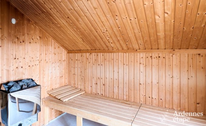 gezellige vakantiewoning met 5 slaapkamers, jacuzzi, sauna en priv tuin in Vielsalm Ardennen