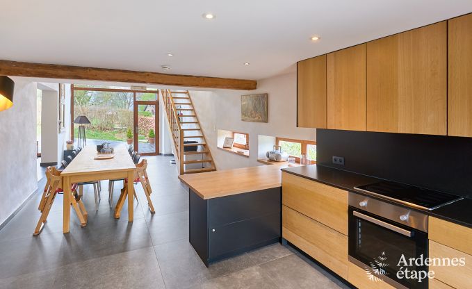 gezellige vakantiewoning met 5 slaapkamers, jacuzzi, sauna en priv tuin in Vielsalm Ardennen