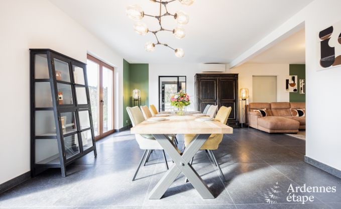 Charmante vakantiewoning in Villers-Le-Temple voor 9 personen met comfort, priv�tuin en dichtbij Hoei