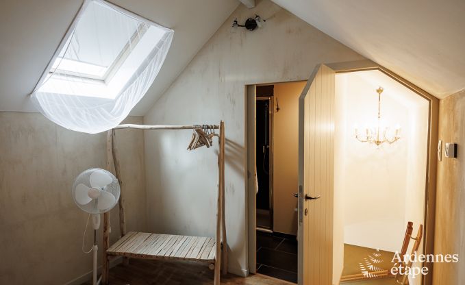 Knap vakantiehuis voor 2 met sauna en jacuzzi in Villers-en-Fagne