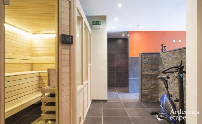 4-sterren vakantiehuis voor 14 personen met jacuzzi/sauna in Waimes